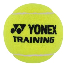 Yonex Tennis Balls Training (pressureless) yellow 60 pieces in Polybag